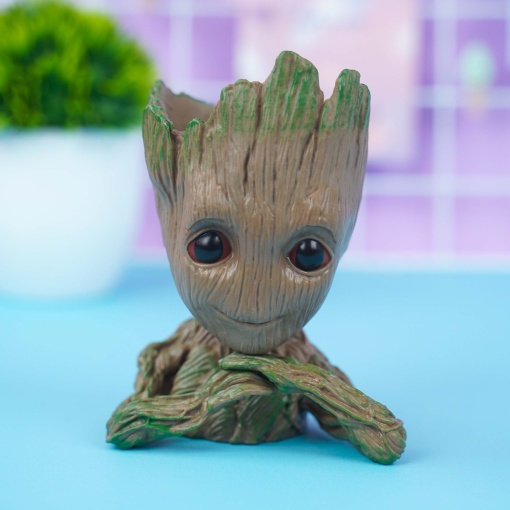 Горшочек для цветов "Грут" в коробке chin 8073 оптом