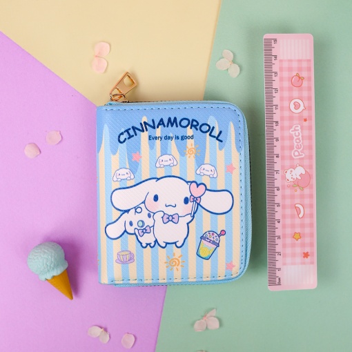 Кошелек "Корица" SLY-2106, голубой