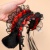 Ободок "Lolita Neko" черный с красной ленточкой