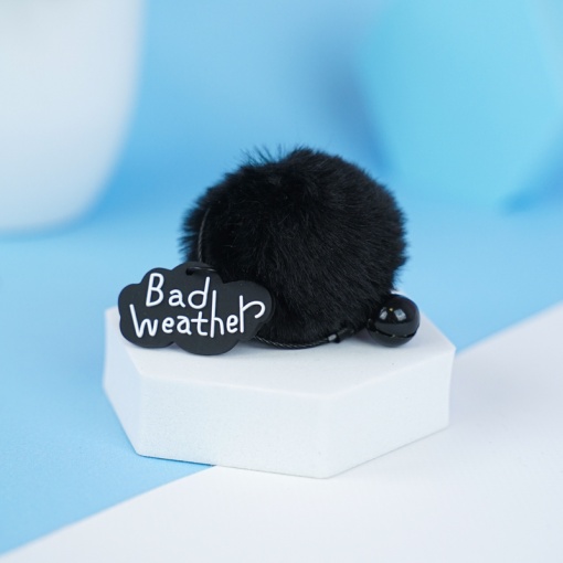 Мягкий брелок "Уголек" style one, 5 см