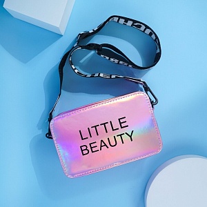Сумка прямоугольная "Little Beauty", розовый оптом со склада в Москве
