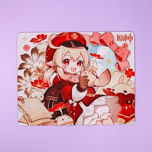 Коврик для мыши "Genshin Impact" Кли, 25x20 см