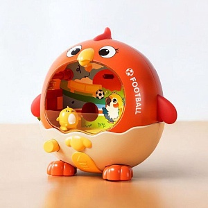 Мини игра "Цыпленок" футбол, оранжевый