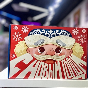 Подарочный набор "НГ Дед мороз" красный