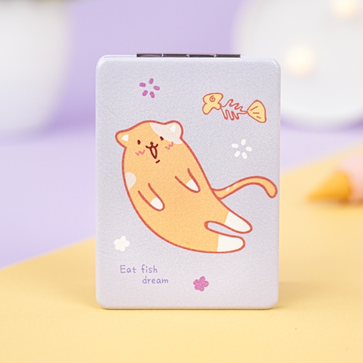 Складное зеркало "Eat fish dream"