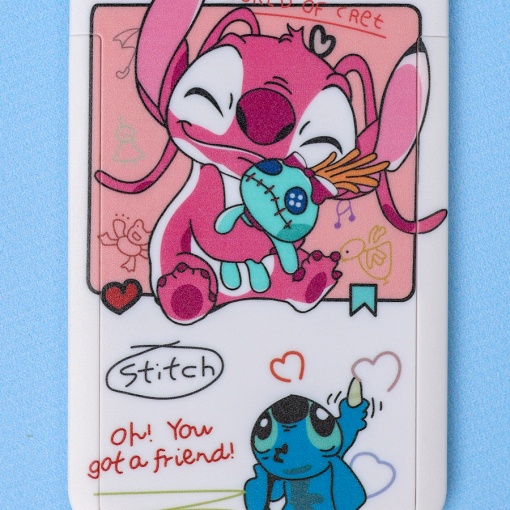 Чехол для карты "Милый Глазастик" белый, №2