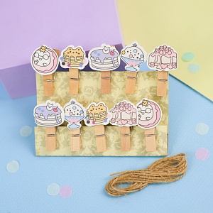 Набор прищепок "Sweets"