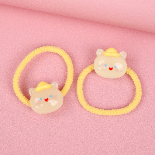 Набор резинок для волос "Sweet  Animals" котик, 2шт.