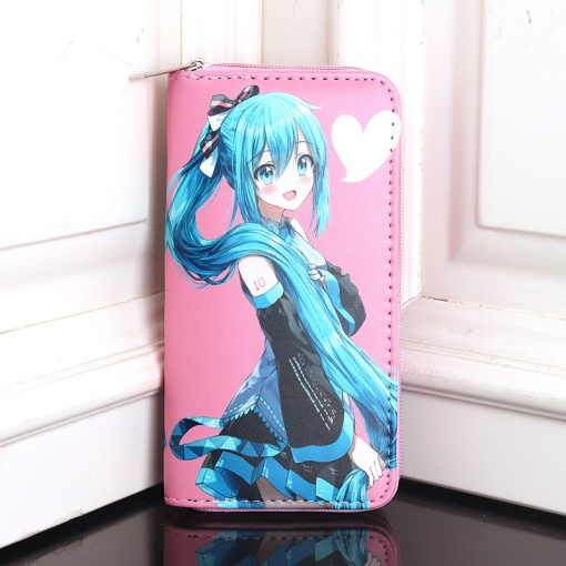 Кошелек "Miku" розовый