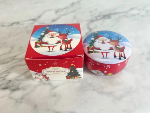 Свеча-арома в баночке "НГ Merry Christmas" Vanilla оптом