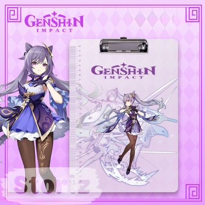 Планшет с зажимом "Genshin Impact" Кэ Цин, А4
