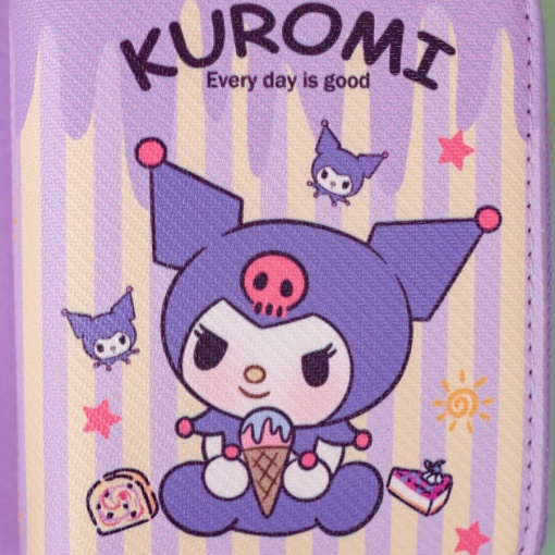 Кошелек "Куро" SLY-2106, фиолетовый