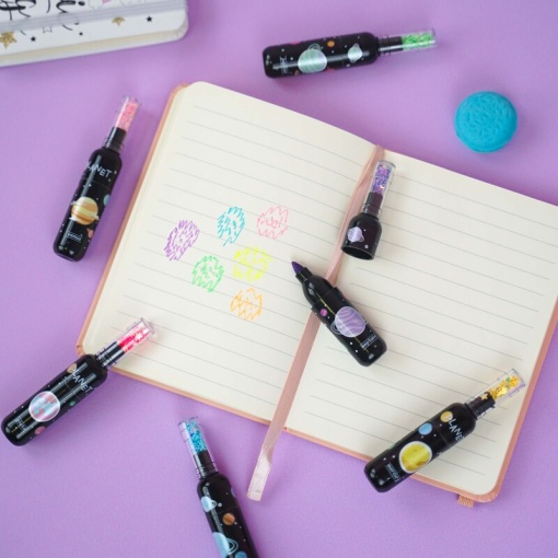 Набор маркеров "Planet", бутылочки 6шт.