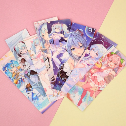 Набор закладок "Hatsune Miku №1" 10шт