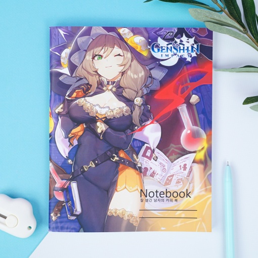 Тетрадь "Genshin Impact Halloween" 48 листов