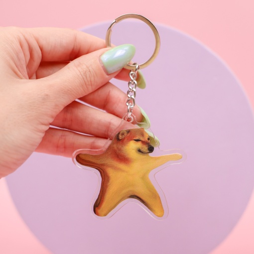 Брелок акриловый "Сиба-ину" №9