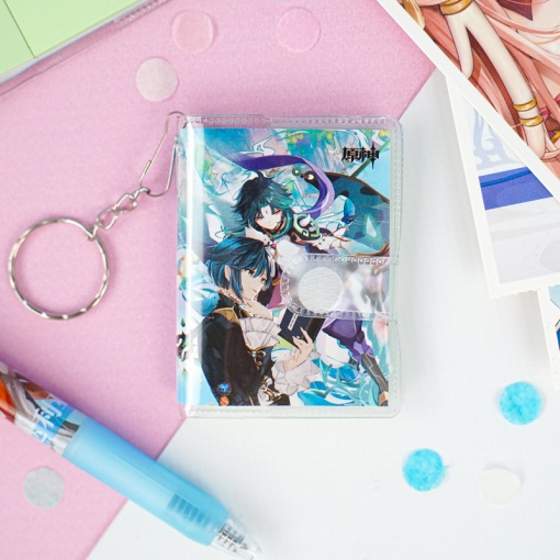 Брелок-блокнот "Genshin Impact" в ассортименте 1 шт