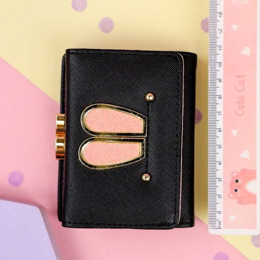 Мини-кошелек "Bunny" чёрный