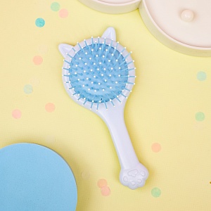 Расческа "Кошечка" голубой
