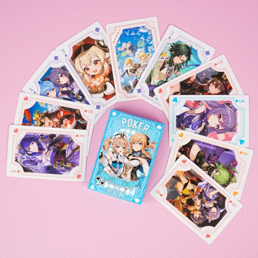 Игральные карты "Genshin Impact" A