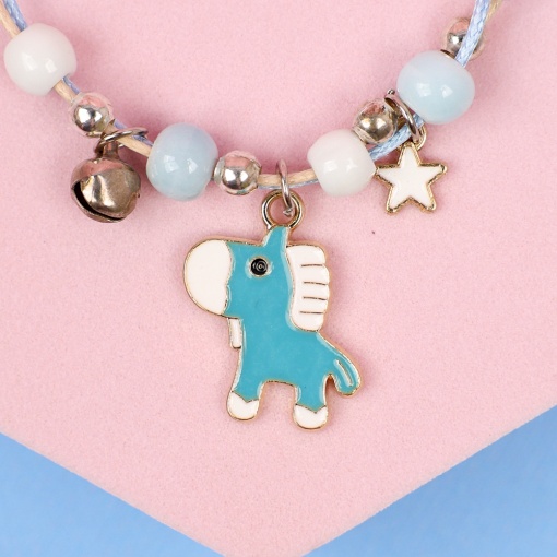 Браслет "Пони", голубой №534H