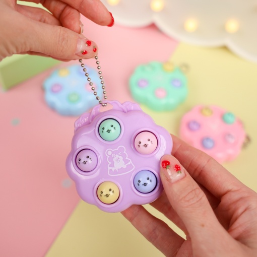 Брелок-антистресс "Pop push click" в ассортименте, 1шт