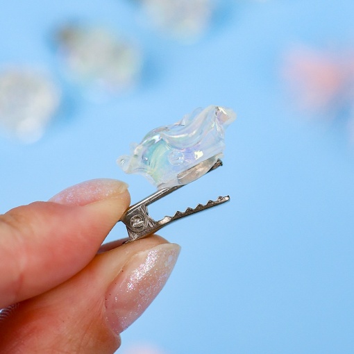 Заколка для волос "Роза"