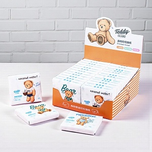 Набор салфеток бумажных "Teddy" 19х10,5см, в ассортименте 24шт