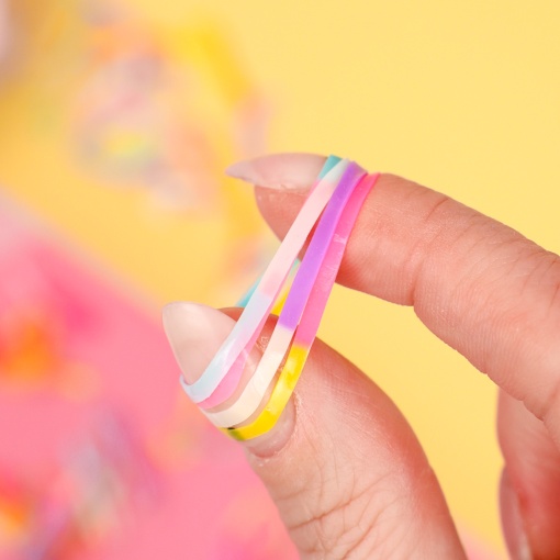 Набор силиконовых резинок для волос "Bunny №9"