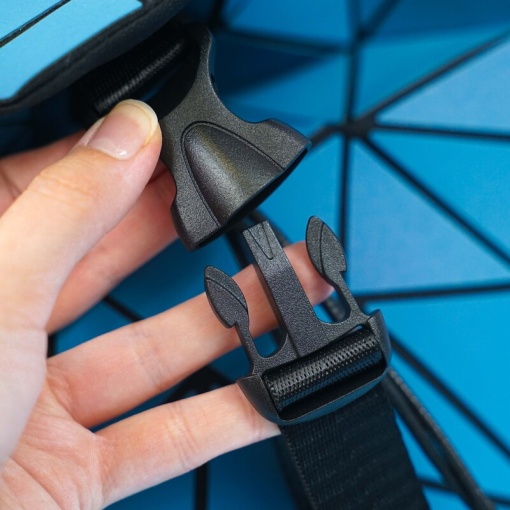 Рюкзак "Luminous Geometry" синий, 35х40см