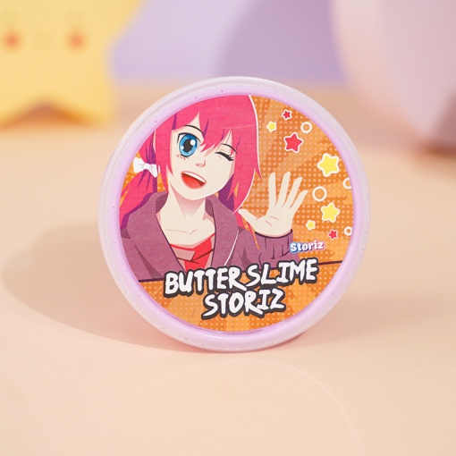 Слайм "Стекло", серия Butter (фиолетовый), 150гр. STORIZ
