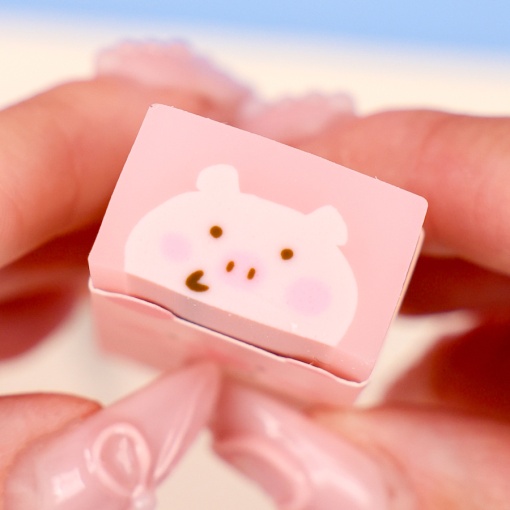 Стирательная резинка "Свинка" №2168, в ассортименте 1 шт.