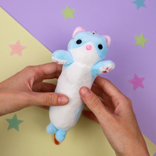 Мягкий брелок "Обнимашки от котейки" 16 см, в ассортименте 1шт