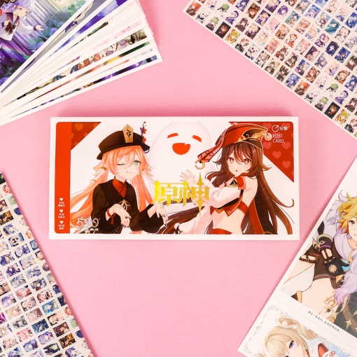 Набор почтовых открыток "Genshin Impact" №09