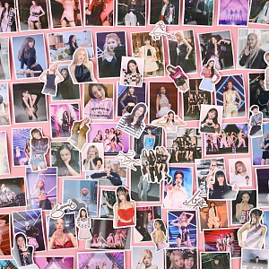 Наклейки для стикер бомбинга "K-POP" Blackpink (100 шт.)