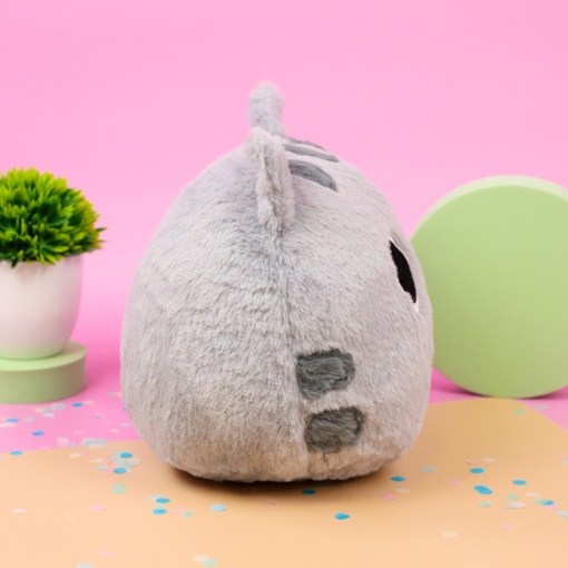 Мягкая игрушка-подушка "Кот" серый, 30 см