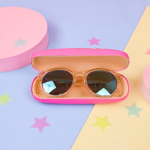 Футляр для очков "Кт" розовый