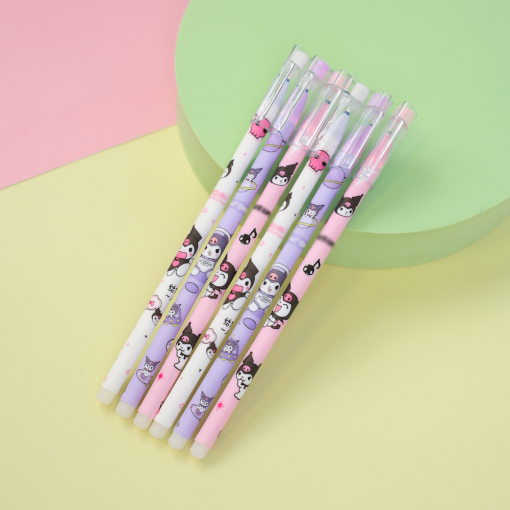 Ручка со стирающимися чернилами и стирашка "Kuro" №21015, в ассортименте 1шт (синий)