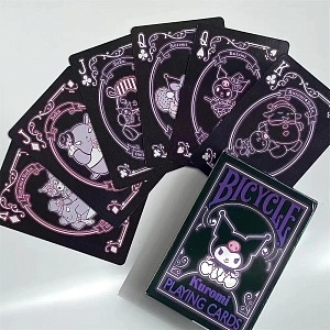 Игральные карты "Kuro" черный