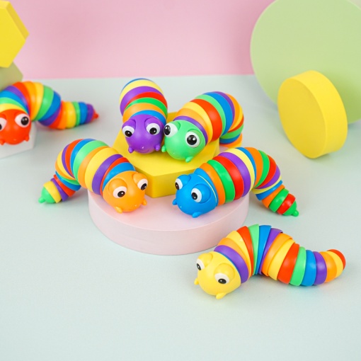 Игрушка-антистресс "Гусеница" 