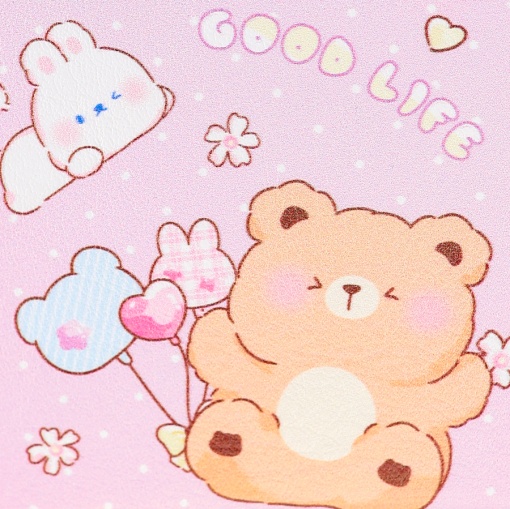 Зеркальце карманное "Bear&Bunny" 829CP, в ассортименте