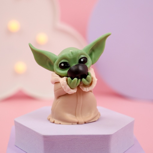 Набор фигурок "Baby Yoda" 6 см, 6 шт оптом