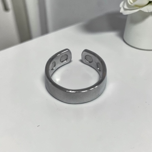 Кольцо "Magnets" серебряный