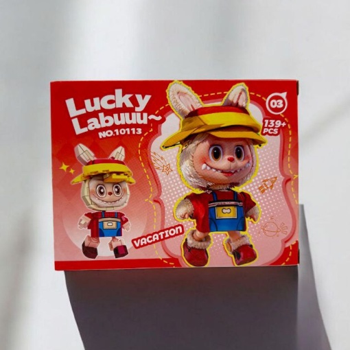 Конструктор "Labuuu" красный №10113 (139+ деталей)