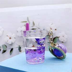 Брелок glass "Стаканчик" Куро, фиолетовый