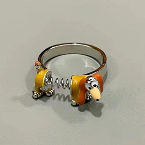 Кольцо "Собачка" Такса