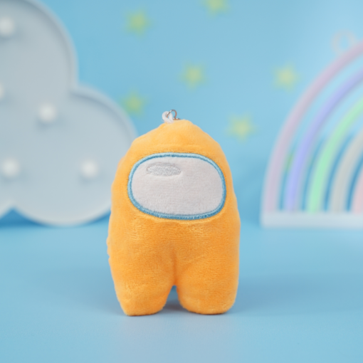 Мягкий брелок "Среди Нас" оранжевый, 10 см