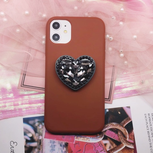PopSocket "Diamond Heart" черный