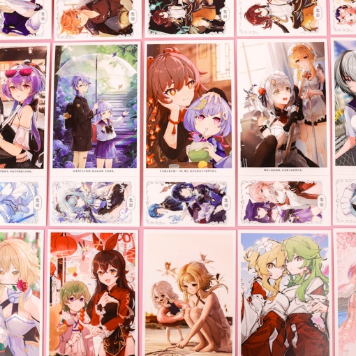 Набор почтовых открыток "Genshin Impact" №09