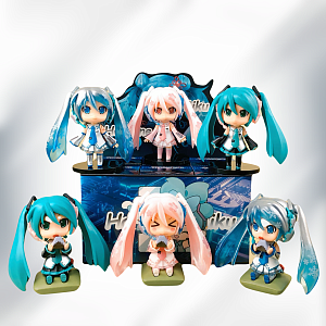 Набор фигурок "Hatsune Miku", в ассортименте 6шт оптом